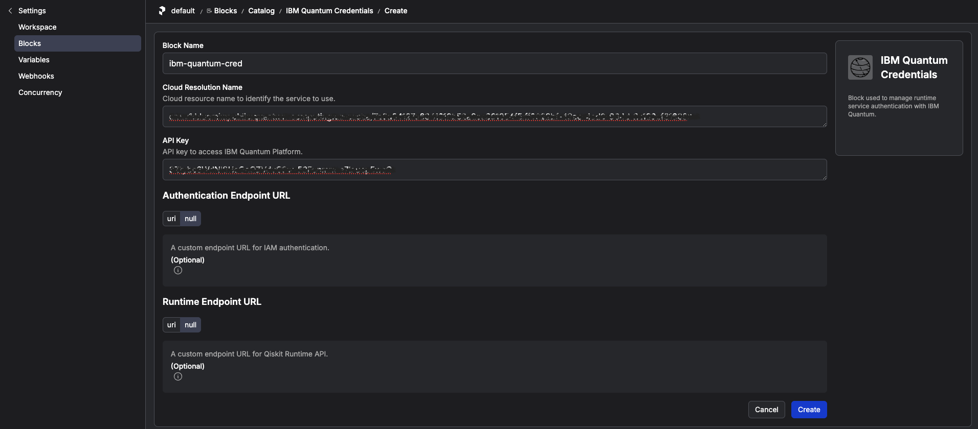 Setup IBM Quantum Credentials